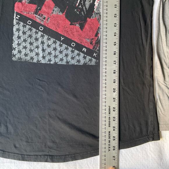 Yoo York Men’s Long Sleeve T-shirt size M, Black, Unbreakable - Picture 3 of 6